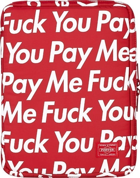 Supreme Porter Ipad Case